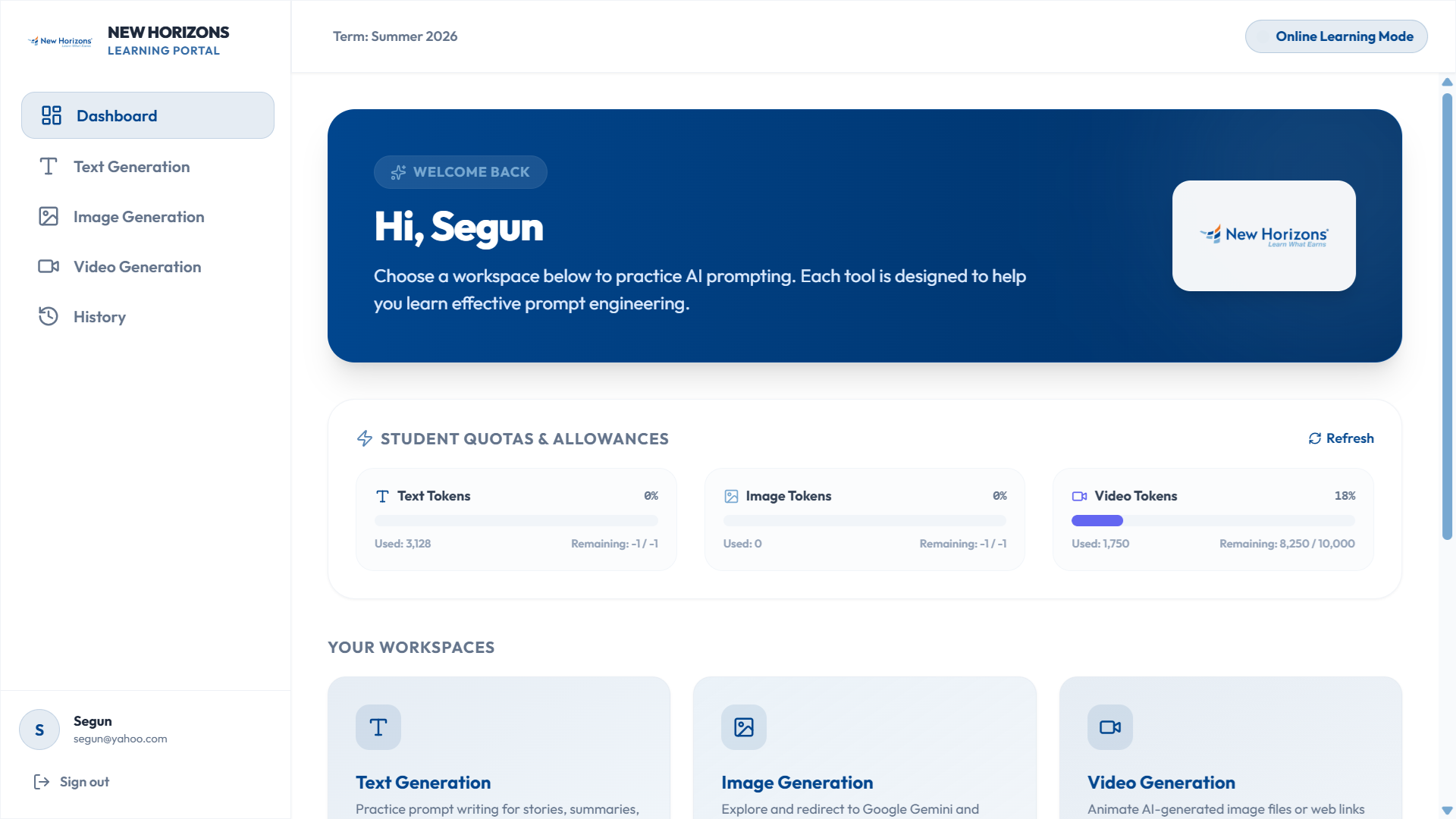 AI Learning App